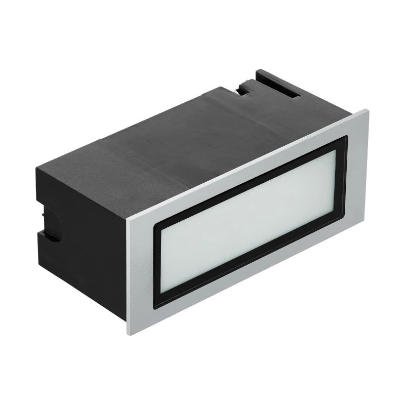 Eglo Wand inbouwlamp | 'ZIMBA PRO' LED L160 H65 3000K zilvergrijs