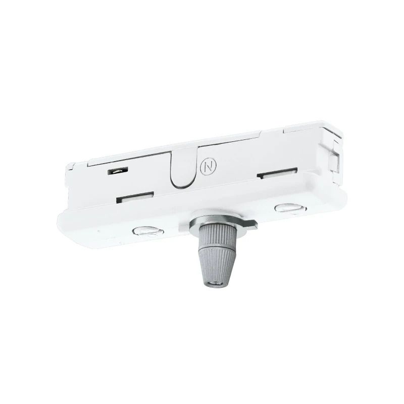 Eglo 1-Fase Rail | Adapter met trekontlasting wit