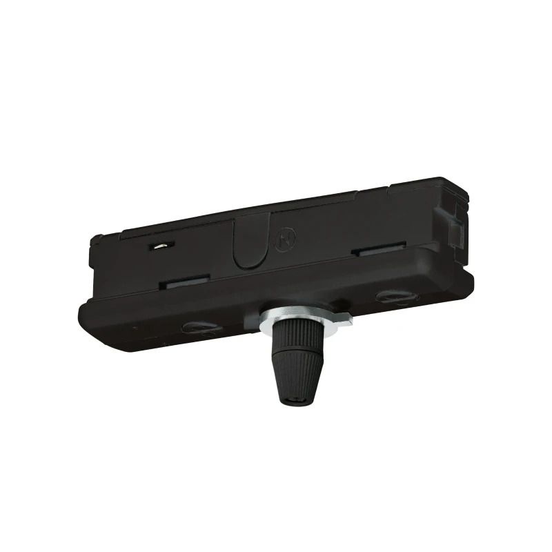 Eglo 1-Fase Rail | Adapter met trekontlasting zwart