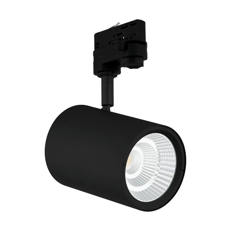 Eglo 3-Fase Rail | Trackspot | VILLANOVA-2 | LED 18W 40° 4000K zwart