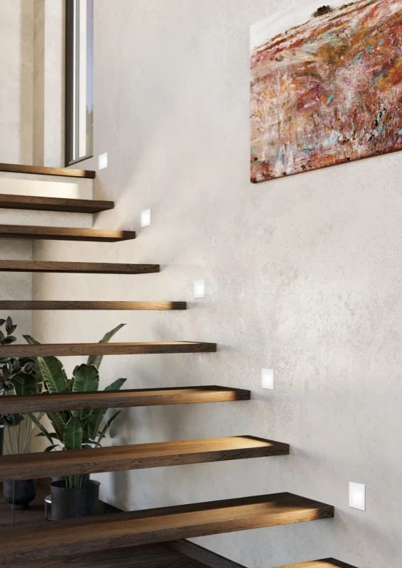 Eglo Wand inbouwlamp | 'TREWELLARD' LED L80 x H110 3000K wit