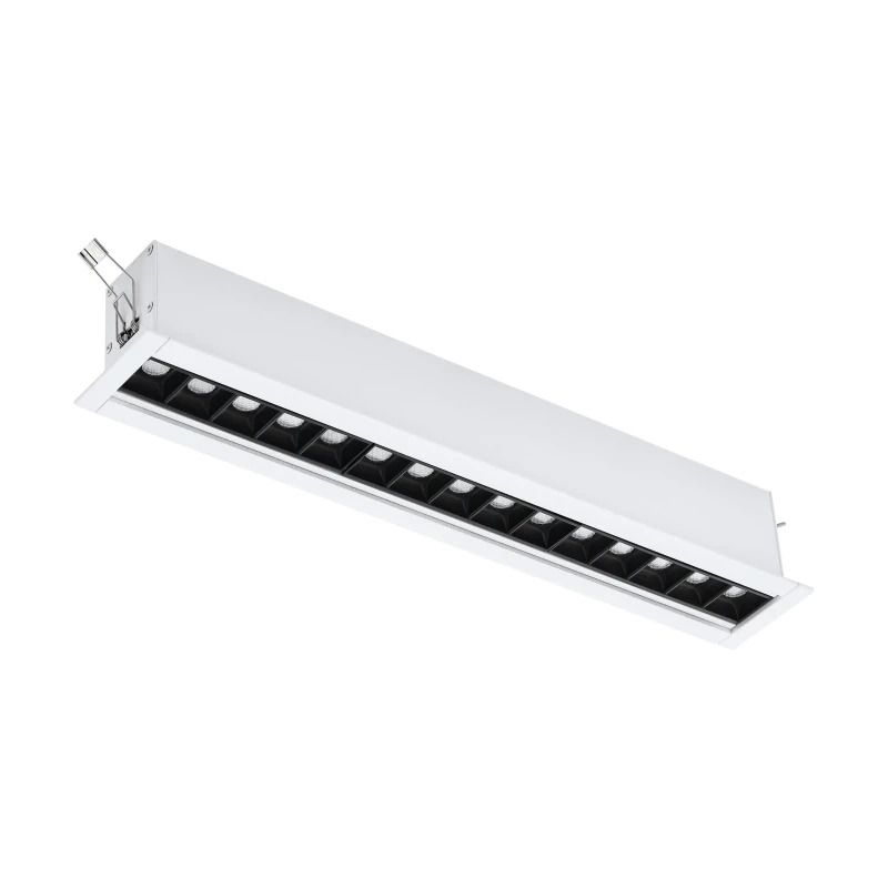 Eglo Inbouw profiel | ALBAVILLA | LED L-418 40° 3000K wit 30W IP20