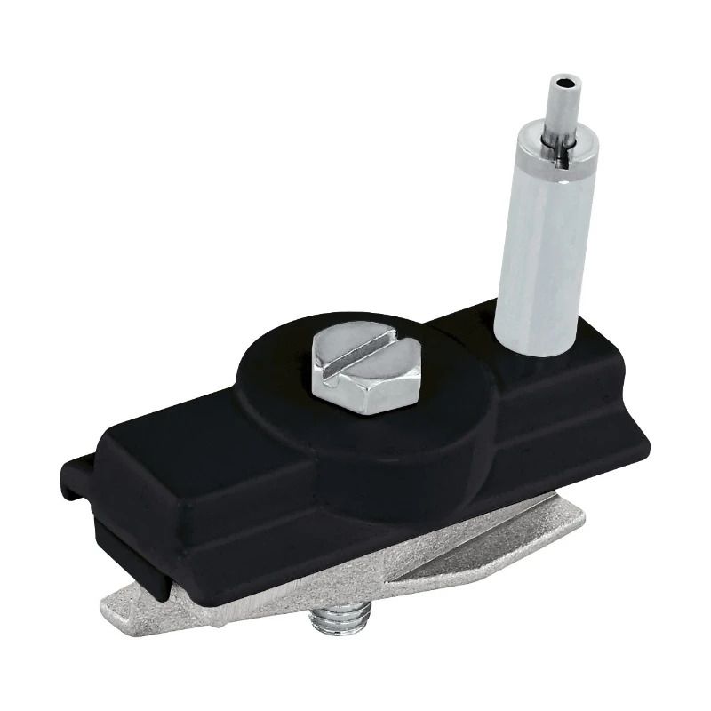 Eglo 3-Fase Rail | mechanische Adapter met snelspanner zwart