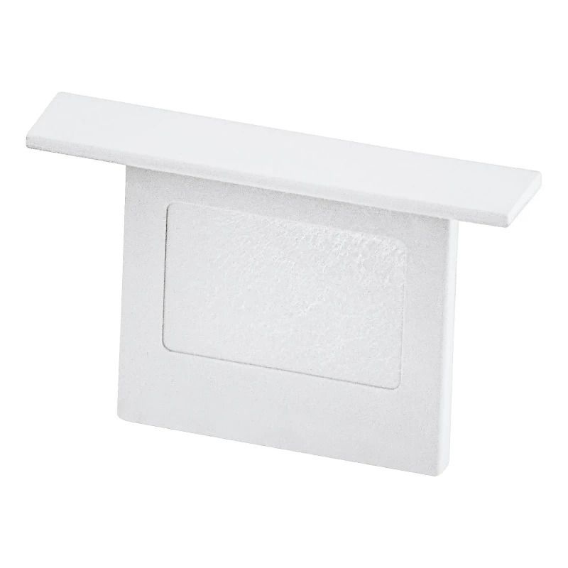 Eglo 3-Fase Inbouw Rail | Eindkap wit