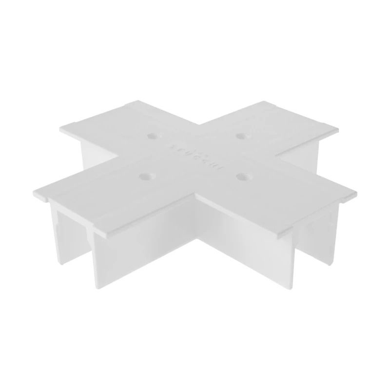 Eglo 3-Fase Inbouw Rail | DALI Afdekking Kruisverbinding wit