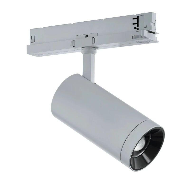 Eglo 3-Fase Rail | Trackspot | RIZOS | LED 25W 20°-60° 3000K zilvergrijs