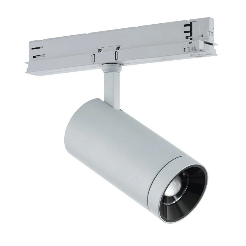 Eglo 3-Fase Rail | DALI Trackspot | RIZOS | LED 25W 20°-60° 3000K zilvergrijs