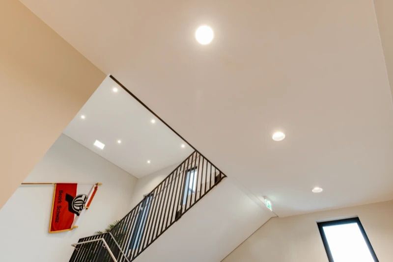 Eglo Inbouwspot | 'ERZENI' LED CCT Ø150 wit/aluminium | Over