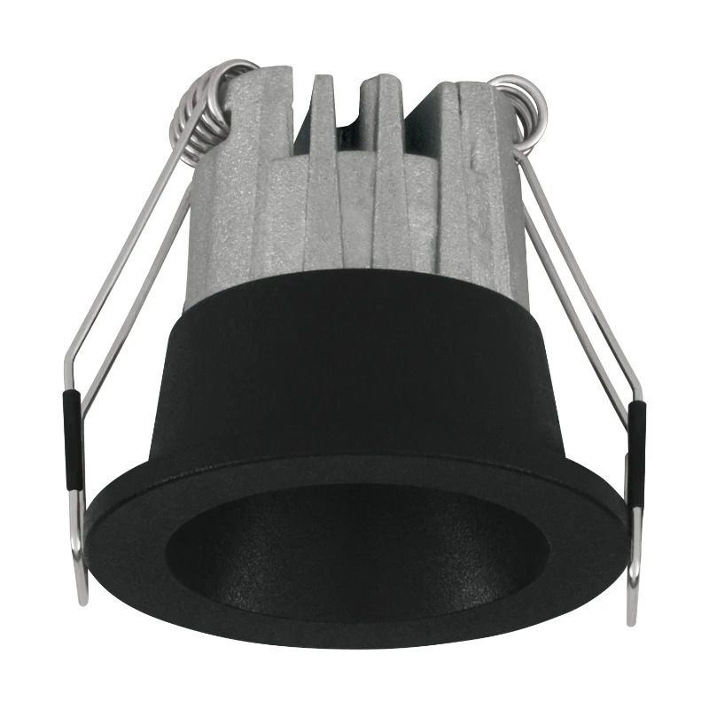 Eglo Inbouwspot | 'SALICETO SPA' LED 2,4W 2700K zwart | Over Ømm