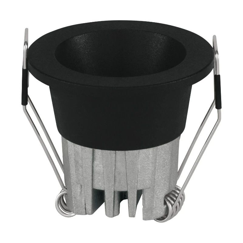 Eglo Inbouwspot | 'SALICETO SPA' LED 2,4W 3000K zwart | Over Ømm