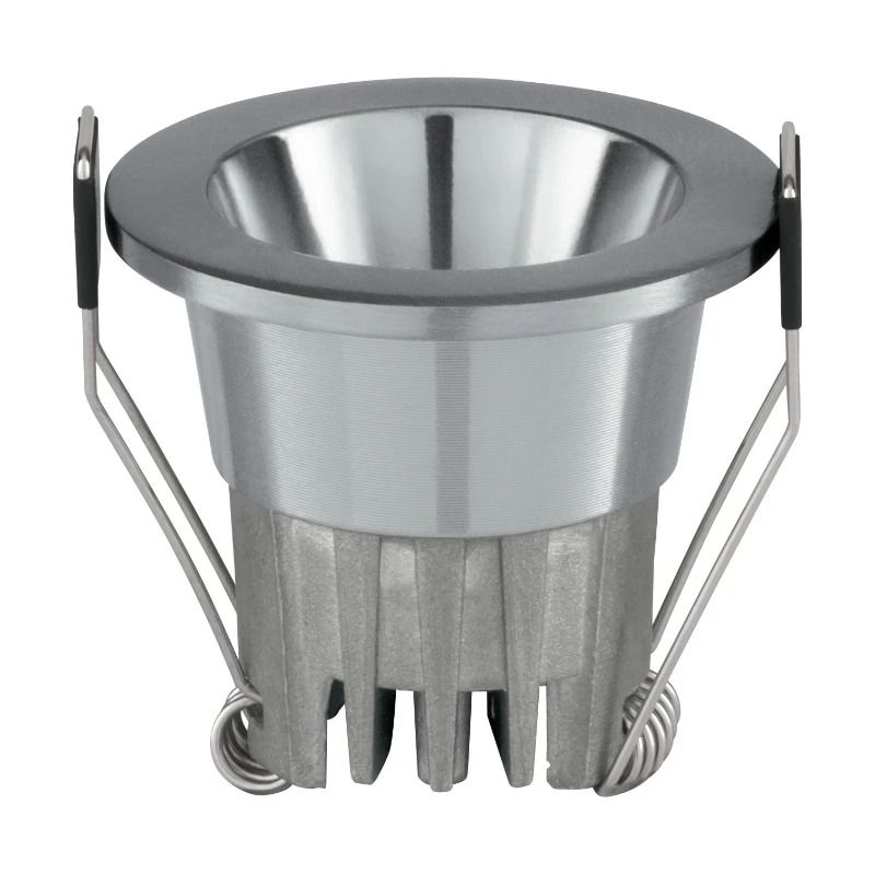 Eglo Inbouwspot | 'SALICETO SPA' LED 2,4W 3000K nikkel-mat | Over Ømm