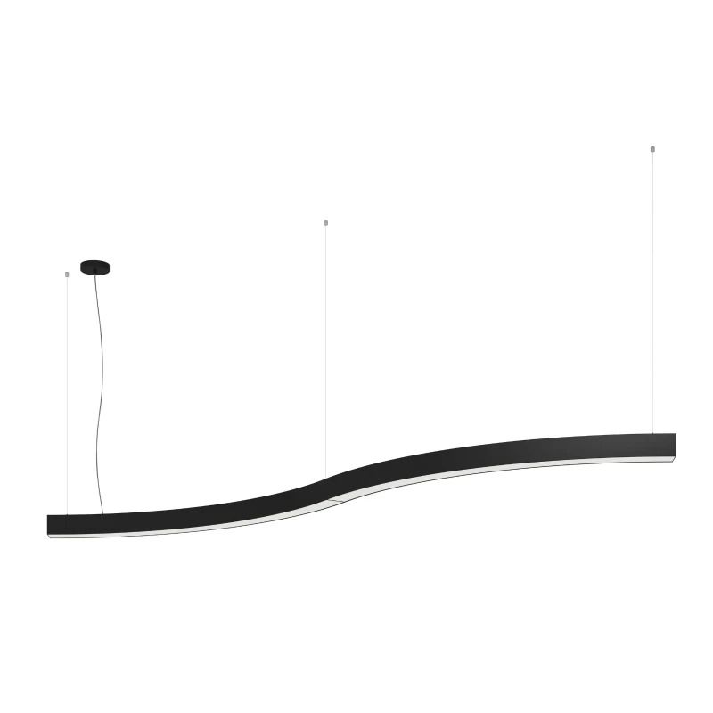 Eglo Hanglamp | PASTRENGO 3 | LED 32W 4000K L-1430 60° on/off zwart