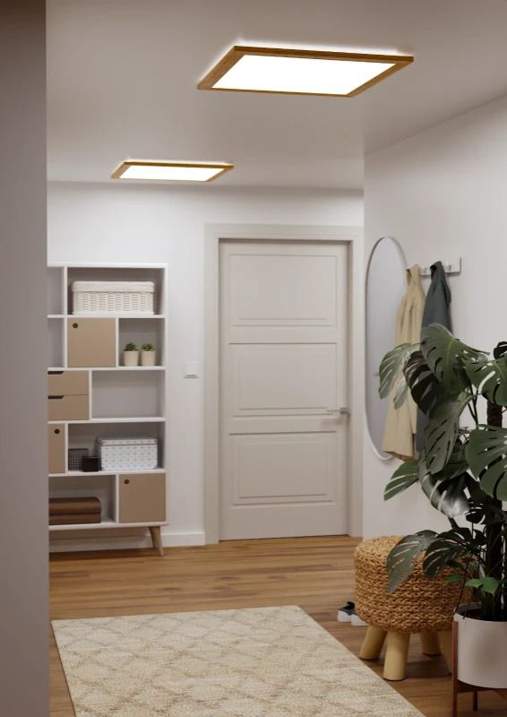 Eglo LED-paneel "SALOBRENA PRO | 640x640 3000K Licht-hout 31W IP20