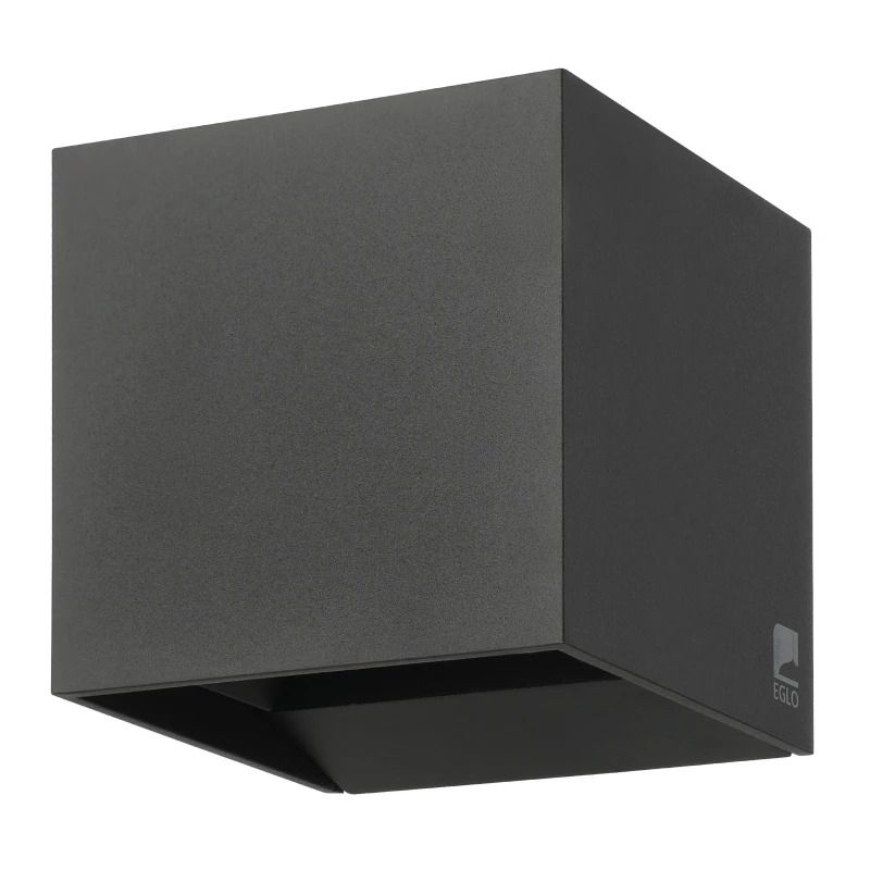 Eglo Buitenlamp wand LED down CALPINO PRO 3000K Zwart 5.4W IP65