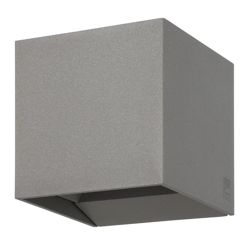 Eglo Buitenlamp wand LED down CALPINO PRO 3000K Zilvergrijs 5.4W IP65