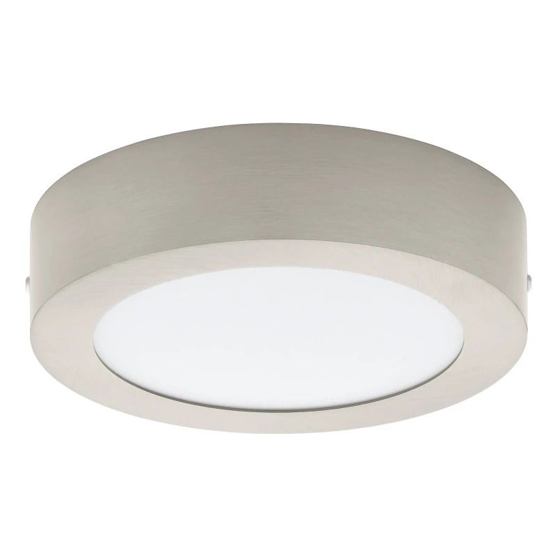Eglo Plafond-downlighter | FUEVA PRO CCT | Ø170 nikkel-mat 12.5W IP20