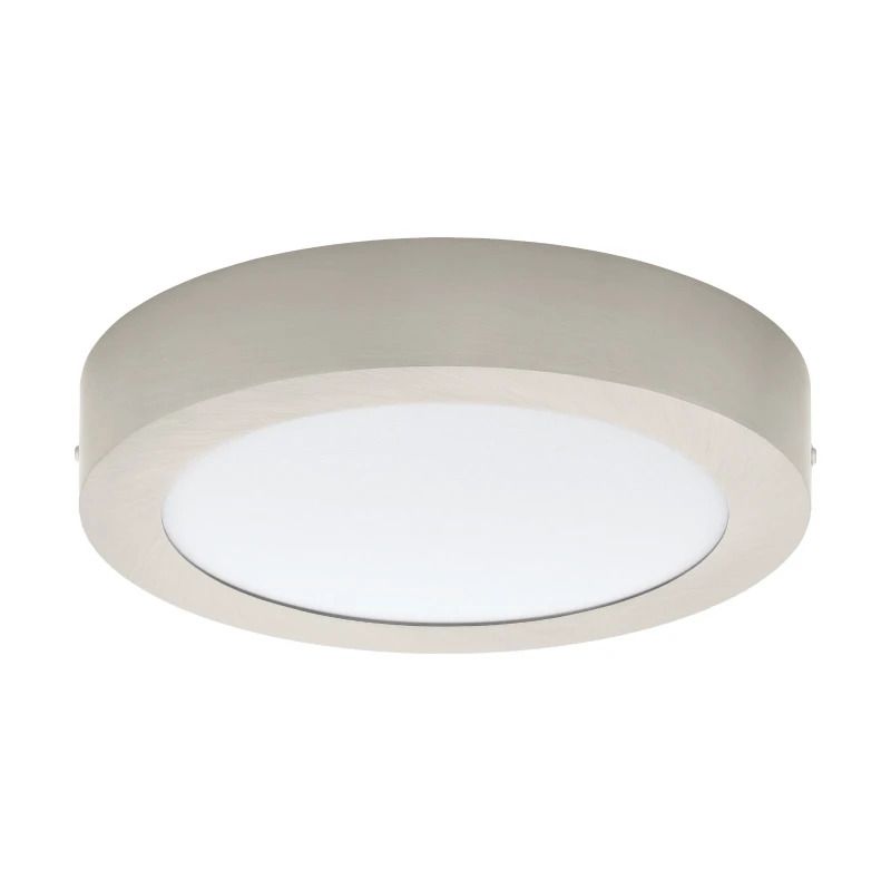Eglo Plafond-downlighter | FUEVA PRO CCT | Ø225 nikkel-mat 14.5W IP20