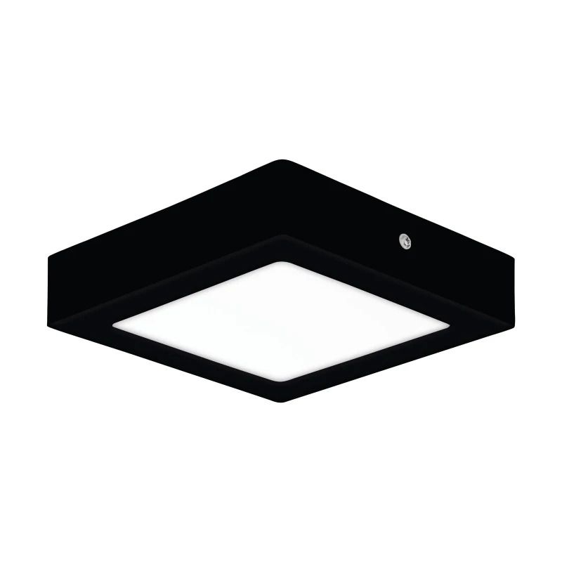 Eglo Plafond-downlighter | FUEVA PRO CCT | 170x170 zwart 12.5W IP20