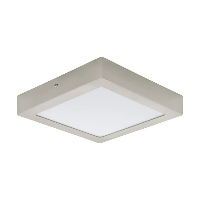 Eglo Plafond-downlighter | FUEVA PRO CCT | 225x225 nikkel-mat 14.5W IP20