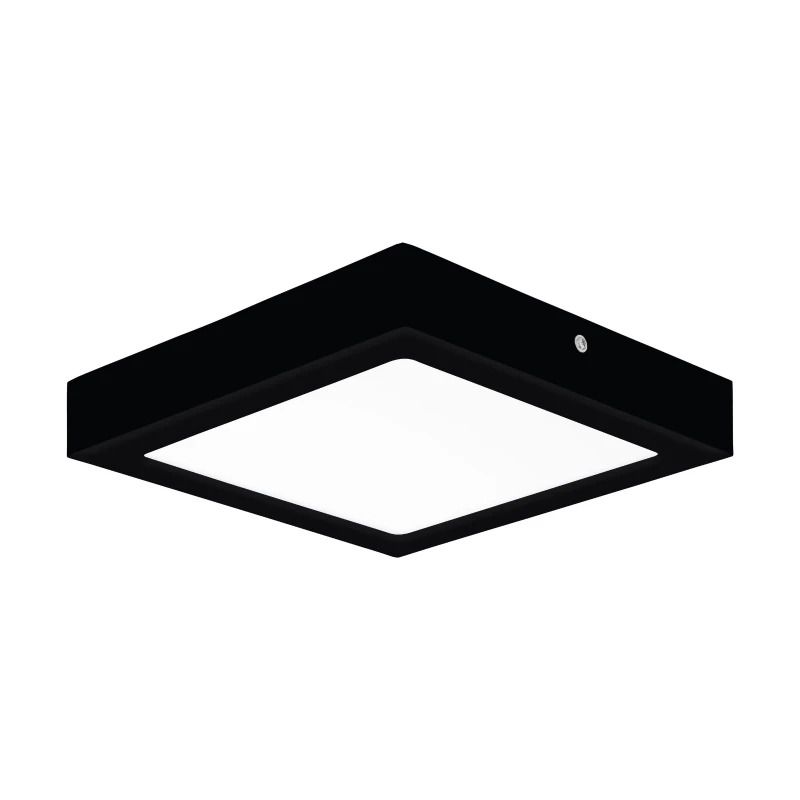 Eglo Plafond-downlighter | FUEVA PRO CCT | 225x225 zwart 14.5W IP20