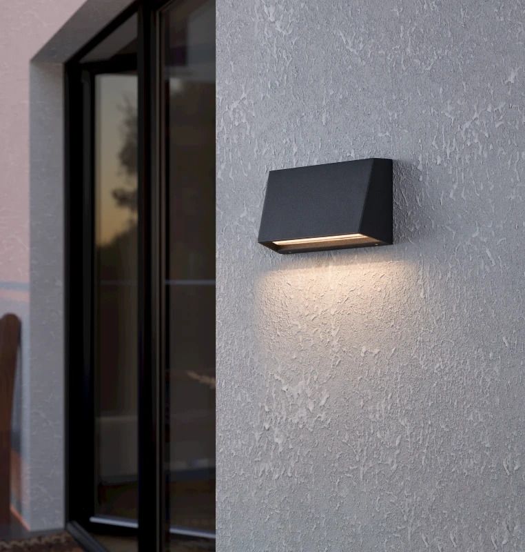 Eglo Buitenlamp | GUASIMAL | LED CCT down zwart 9.5W IP65