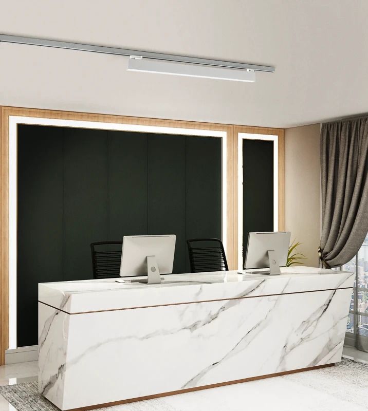 Eglo 3-Fase Rail | Tracklight | LINE50 | LED 29W 3000K L-1131 zilvergrijs
