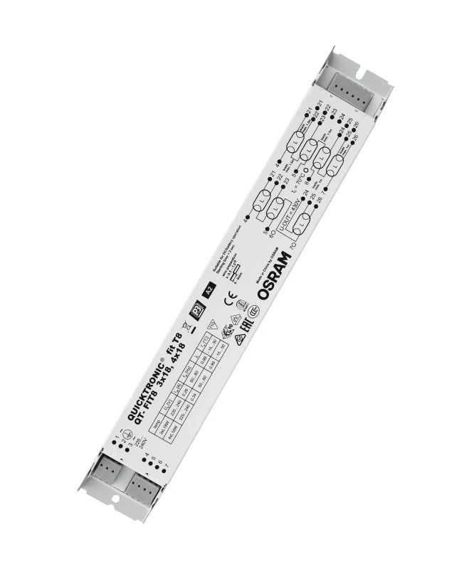 Osram QUICKTRONIC Voorschakelapparaat | 4X 18W IP20