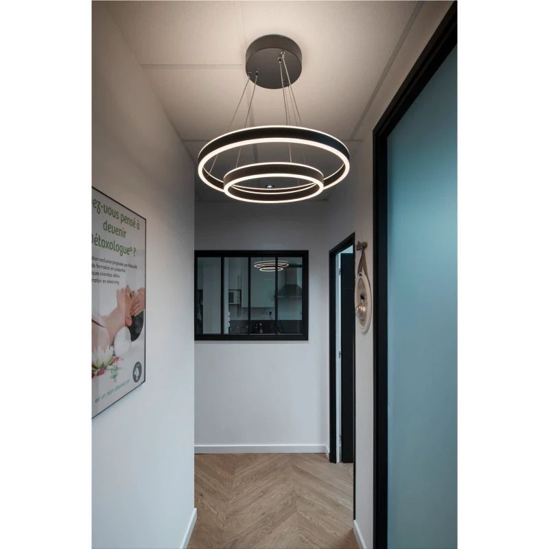 SLV LED Pendelarmatuur | 55W 3000K/4000K 2100lm 930/940 | IP20 DALI Dimbaar | ONE