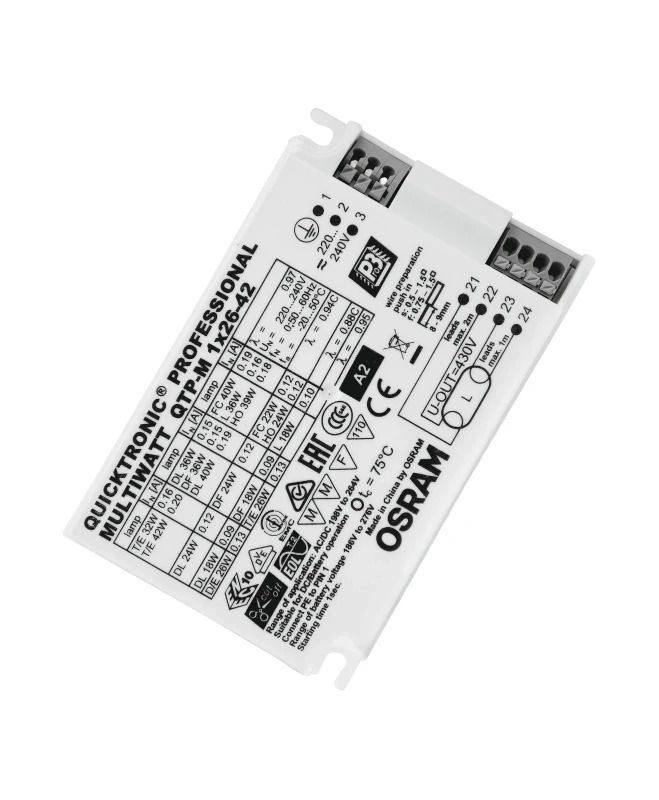 Osram QUICKTRONIC Voorschakelapparaat | 1X 26W/42W IP20