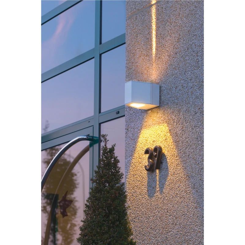 SLV LED Wandlamp | 18W 3000K 740lm 830 | IP44 Wit | OUT-BEAM