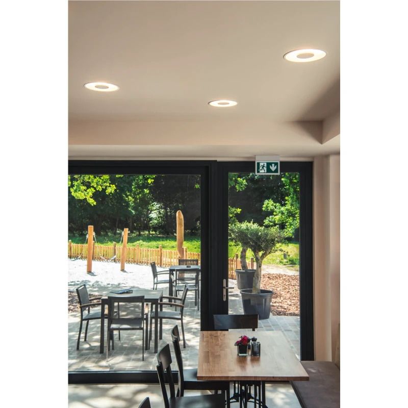 SLV LED Inbouwarmatuur Ø205mm | 23W 3000K 1500lm 830 IP20 | Dimbaar | OCCULDAS