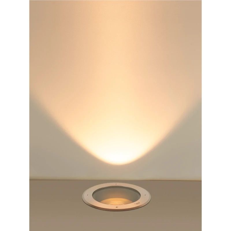 SLV LED Grondspot Ø270mm | 27W 3000K 2790lm 830 DALI Dimbaar IP65 | DASAR