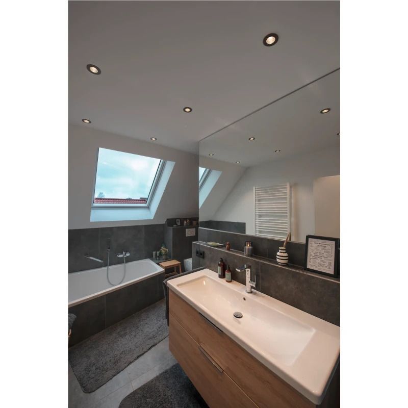 SLV LED Inbouwarmatuur Ø60mm | 7.3W 1800K 440lm IP20 | Dimbaar | PATTA