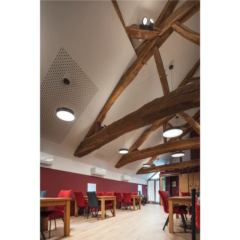 SLV LED Plafond- Wandlamp | 37W 3000K/4000K 5000lm 930/940 | IP50 Dimbaar | MEDO