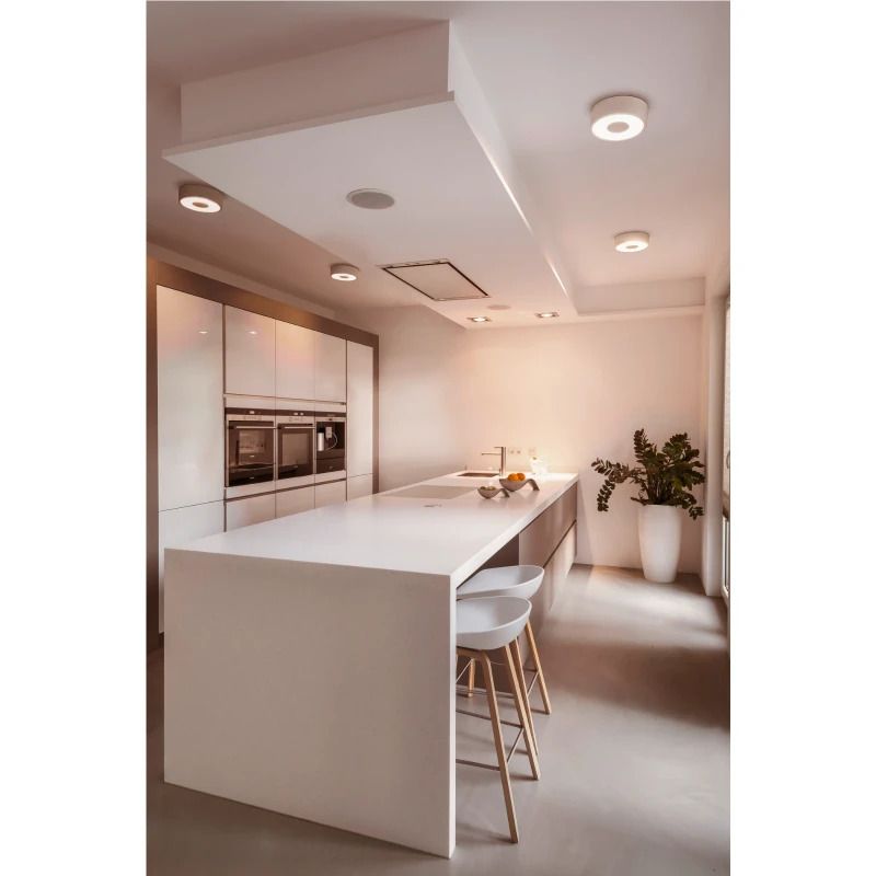 SLV LED Plafondlamp | 24W 3000K 1500lm 830 | IP20 Dimbaar Wit | OCCULDAS