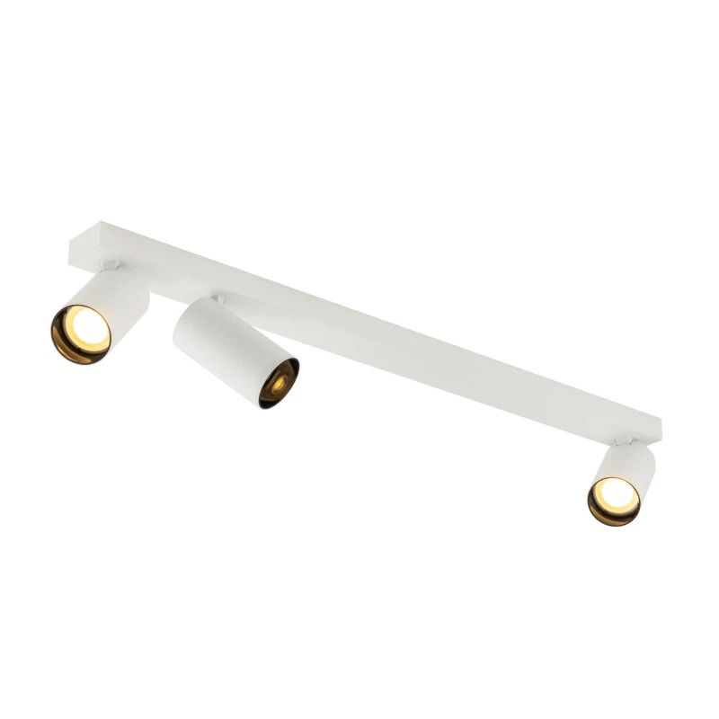 SLV LED Plafondlamp | 3X GU10 Max 10W  | IP20 Dimbaar Wit | KAMI