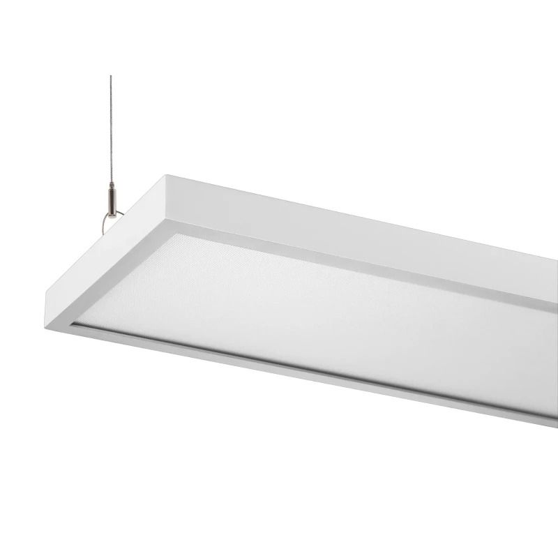 SLV LED Pendelarmatuur | 50W 4000K 6100lm 840 | IP20 DALI Dimbaar | WORKLIGHT