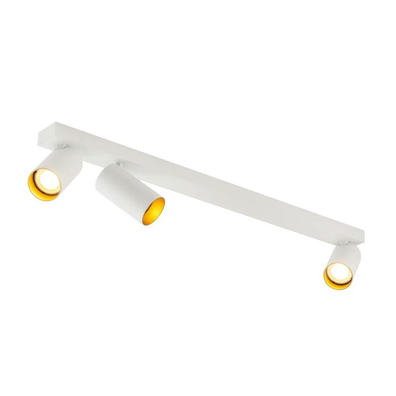 SLV LED Plafondlamp | 3X GU10 Max 10W  | IP20 Dimbaar Wit | KAMI