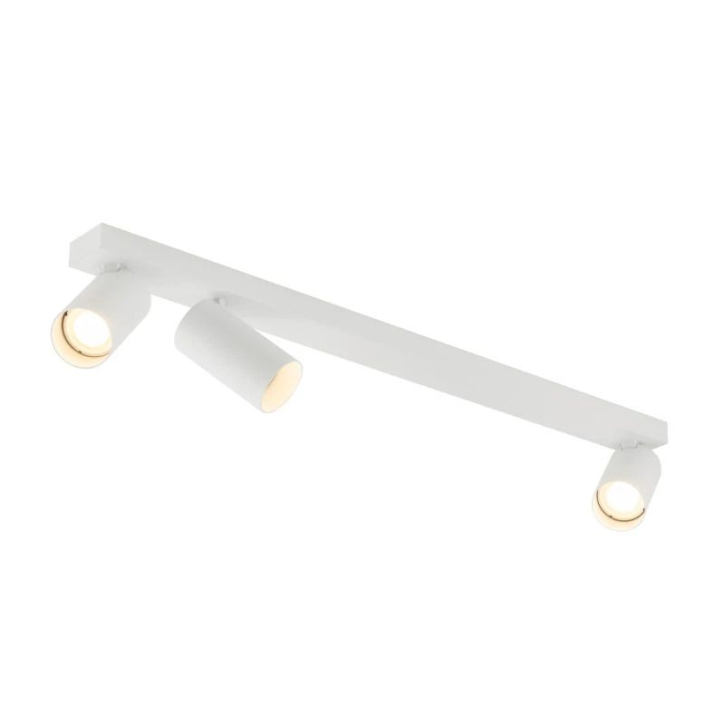 SLV LED Plafondlamp | 3X GU10 Max 10W  | IP20 Dimbaar Wit | KAMI