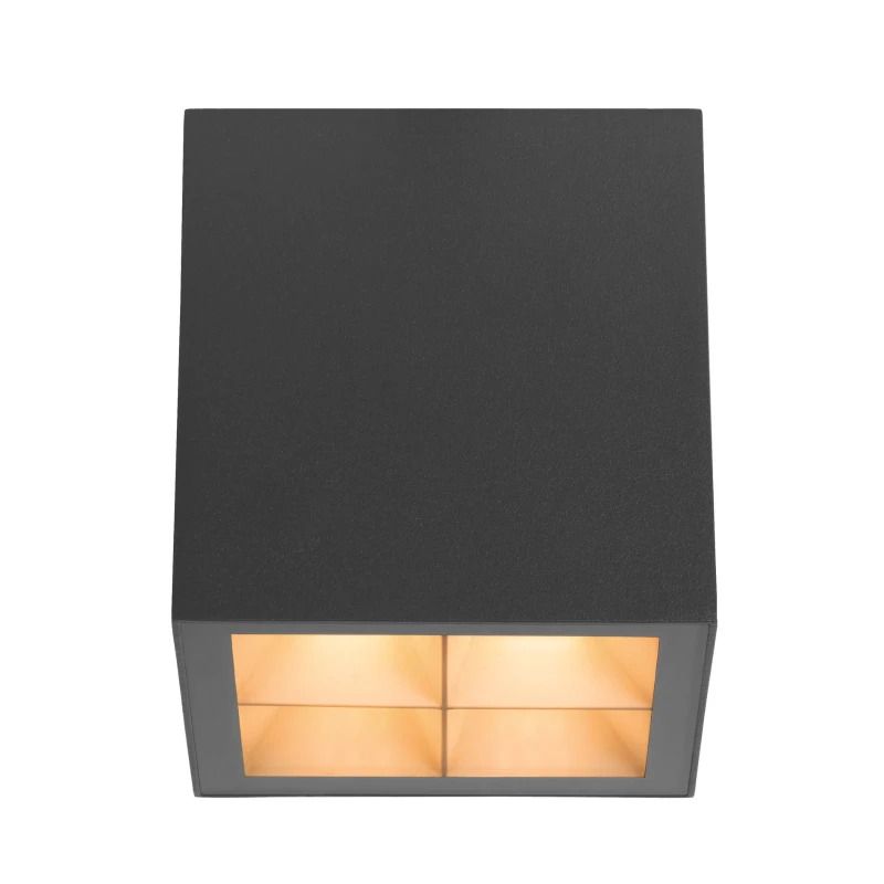 SLV LED Plafondlamp | 15W 2700K/3000K 1000lm 827/830 | IP65 Dimbaar | CUBE