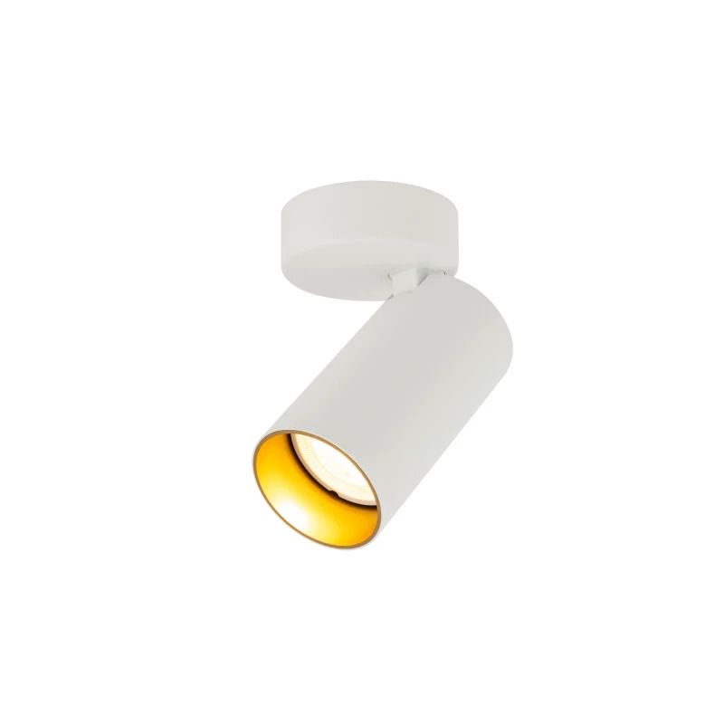 SLV LED Plafond- Wandlamp | 1X GU10 Max 10W  | IP20 Dimbaar Wit | KAMI