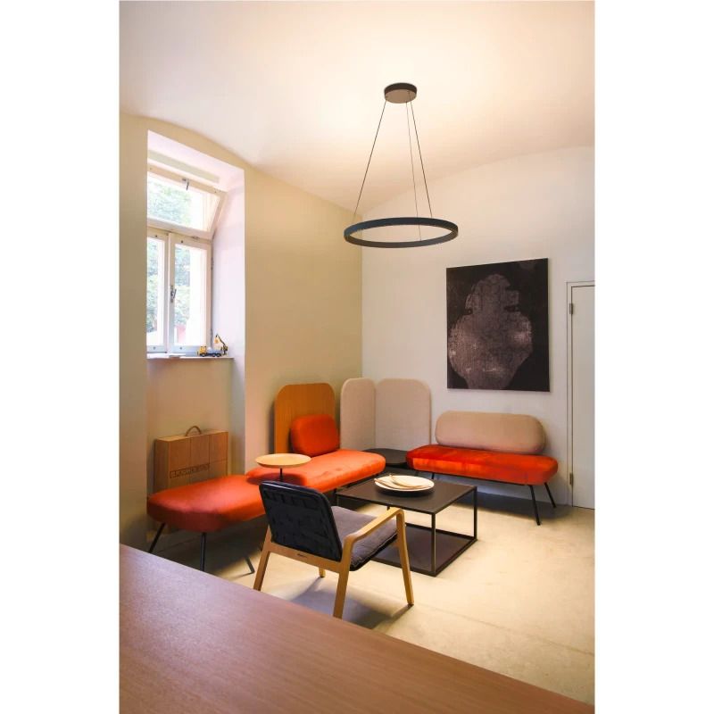 SLV LED Pendelarmatuur | 80W 3000K 6000lm 930 | IP20 DALI Dimbaar | ONE
