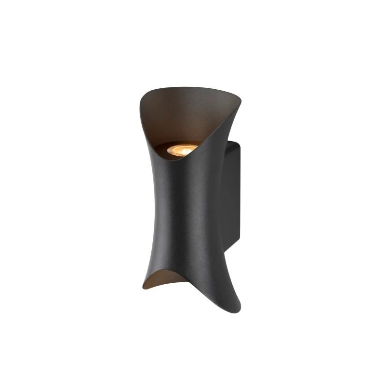 SLV LED Up-Downlighter | 7.5W 2700K 770lm 827 | IP65 Dimbaar Zwart | MODELA