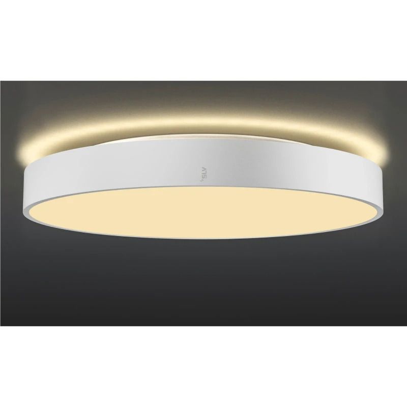 SLV LED Plafond- Wandlamp | 39W 2700K/4000K 4050lm 927/940 | IP50 Dimbaar | MEDO