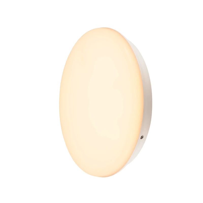 SLV LED Plafond- Wandlamp | 24W 3000K 2200lm 930 | IP44 Sensor Wit | SIMA