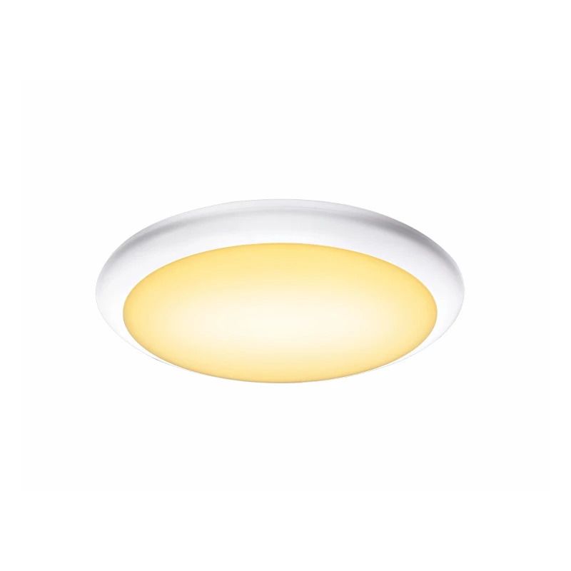 SLV LED Plafond- Wandlamp | 13W 3000K/4000K 1050lm 830/840 | IP65 Wit | RUBA