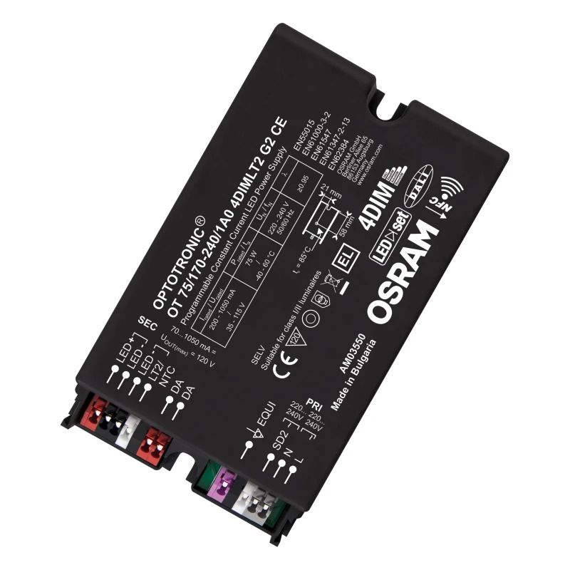 Osram LED Driver | OPTOTRONIC® Constant current LED power supplies with 4DIM-DALI and NFC35V/115V | Dimbaar IP20