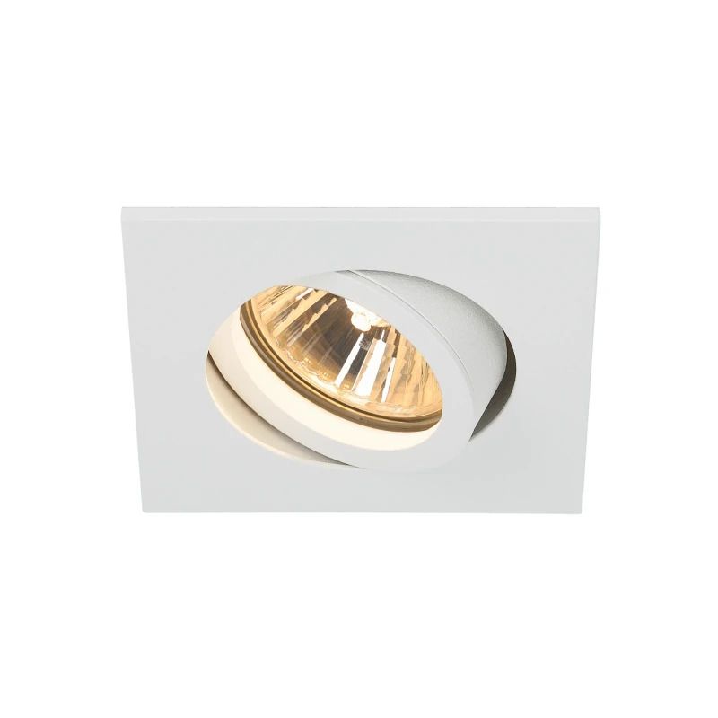 SLV LED Inbouwarmatuur Vierkant | 1X GU10 Max 50W 9 IP20 | Dimbaar | NEW TRIA