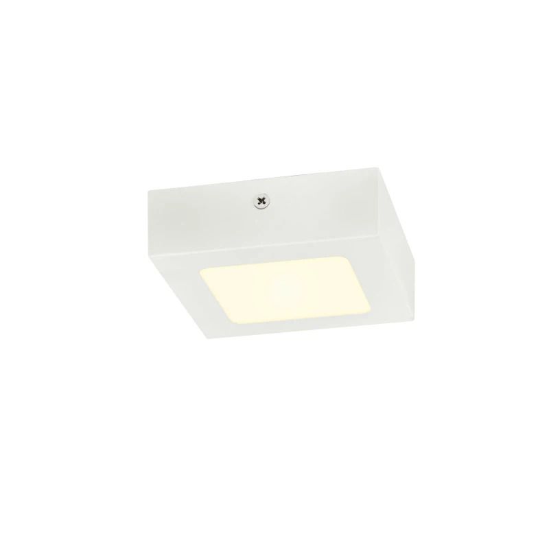 SLV LED Plafond- Wandlamp | 8.2W 4000K 440lm 840 | IP20 Dimbaar Wit | SENSER