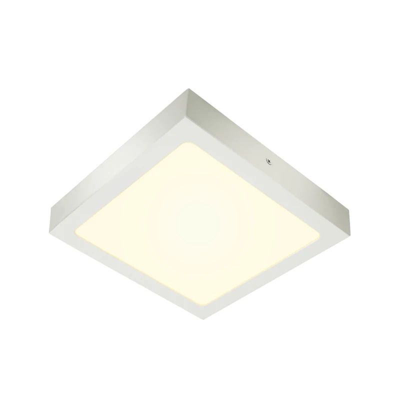 SLV LED Plafond- Wandlamp | 15W 4000K 1240lm 940 | IP20 Dimbaar Wit | SENSER